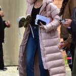 Fool Me Once Maya Stern Pink Puffer Coat