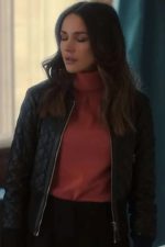 Fool Me Once S01 Maya Stern Quilted Leather Jacket