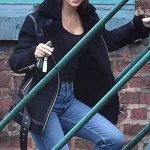 Maya Stern Fool Me Once Black Jacket