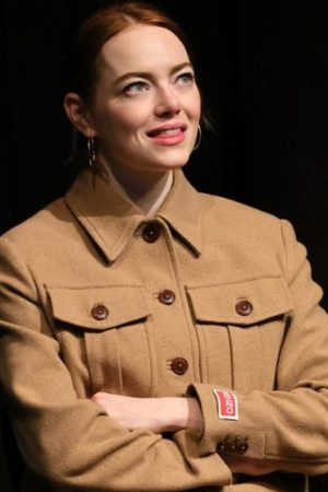 Emma Stone Brown Jacket