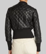 Fool Me Once S01 Maya Stern Quilted Leather Jacket - Image 5