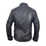 Superman Blue Leather Jacket - Image 2