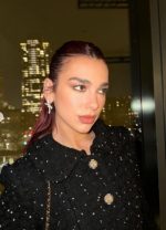 Dua Lipa MoMA Long Coat