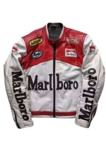 Marlboro Vintage Leather Racing Jacket