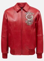 Playboi Carti Red PellePelle Jacket