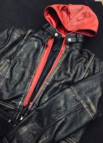 Troy Red Hood Jacket