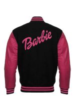 Barbie Pink Black Varsity Jacket - Image 2