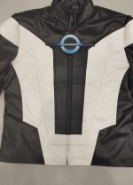 Radiant Black Leather Jacket - Image 3