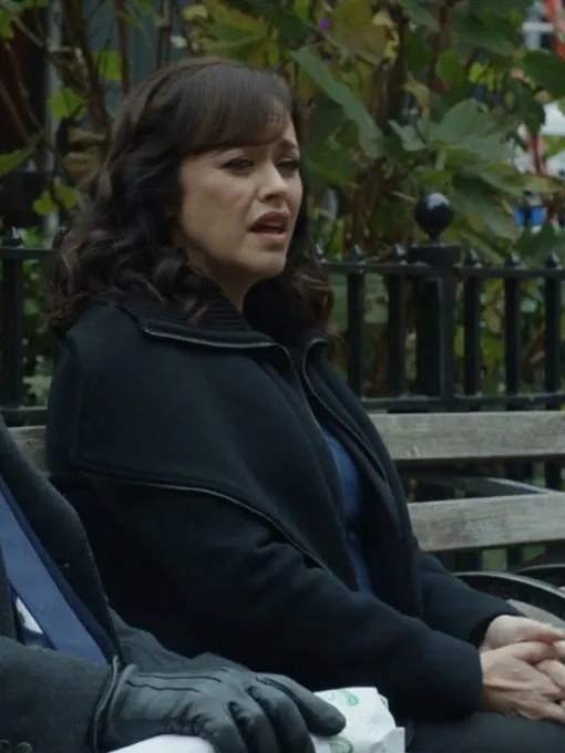 BLUE-BLOODS-S13-MARIAS-ZIP-COAT-510x680 Blue Bloods Maria Baez Black Coat - Image 1