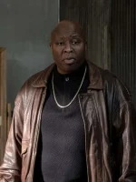 Detective Bryant BMF Brown Leather Jacket