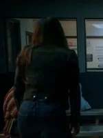 Bailey Nune The Rookie Green Leather Jacket - Image 4