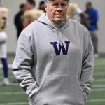 Bill Belichick Washington Huskies Grey Hoodie