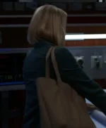 Chicago Med S08 Hannah Asher Corduroy Green Blazer - Image 2