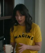 Sadie McCarthy The Girls On The Bus 2024 Yellow T-Shirt