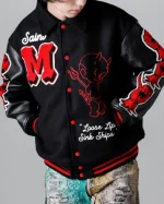 Saint Michael Devil Varsity Jacket - Image 6