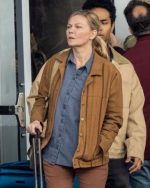 Kirsten Dunst Civil War Brown Jacket