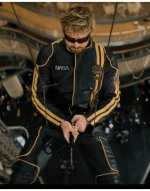 The Fall Guy 2024 Ryan Gosling NASA Leather Tracksuit - Image 2
