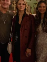 Lanie McAuley Country Hearts Christmas Leather Coat