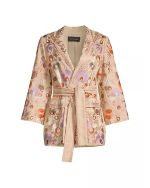 Elsbeth 2024 Carrie Preston Embroidered Wrap Jacket - Image 5