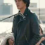 Geek Girl 2024 Nick Park Black Leather Jacket