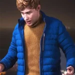 Harry Osborn Spider-Man 2 Blue Puffer Jacket