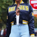Jerold North Carolina A and T State University Navy Varsity Jacket