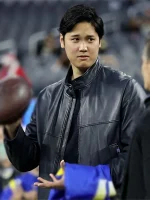 Shohei Ohtani Leather Jacket - Image 4