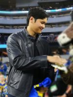 Shohei Ohtani Leather Jacket - Image 3