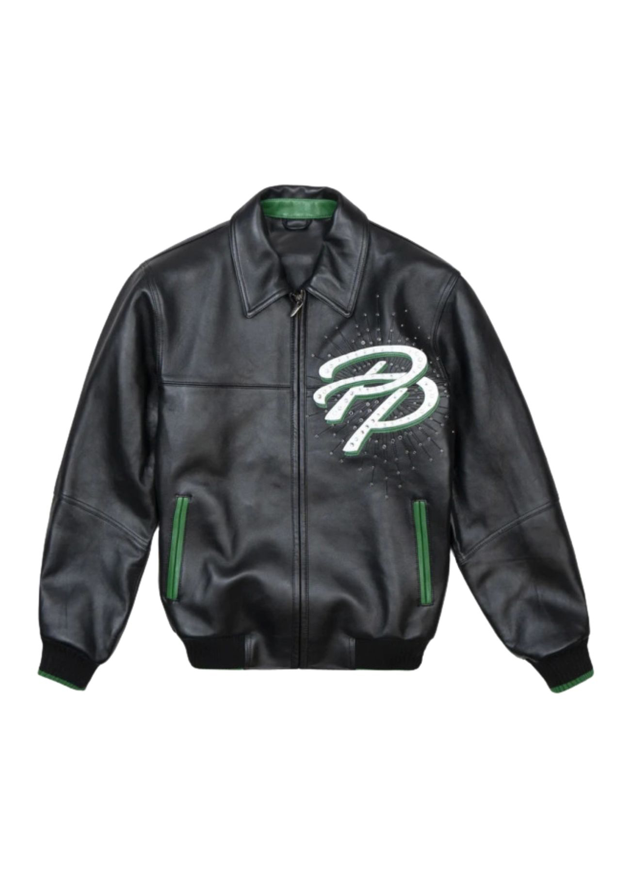 Pelle Pelle Greatest Of All Time Black Jacket-01 - 1 Pelle Pelle Greatest Of All Time Black Jacket - Image 1