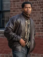 Worrell Power Book III Raising Kanan S02 Brown Leather Jacket