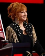 Reba Mcentire The Voice S25 Fringe Jacket - Image 2