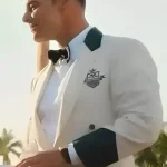 Ricky Martin Palm Royale 2024 White Blazer