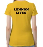 Sadie McCarthy The Girls On The Bus 2024 Yellow T-Shirt - Image 2