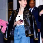 Sarah Paulson Met Gala After Party 2024 Leather Jacket
