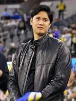 Shohei Ohtani Leather Jacket