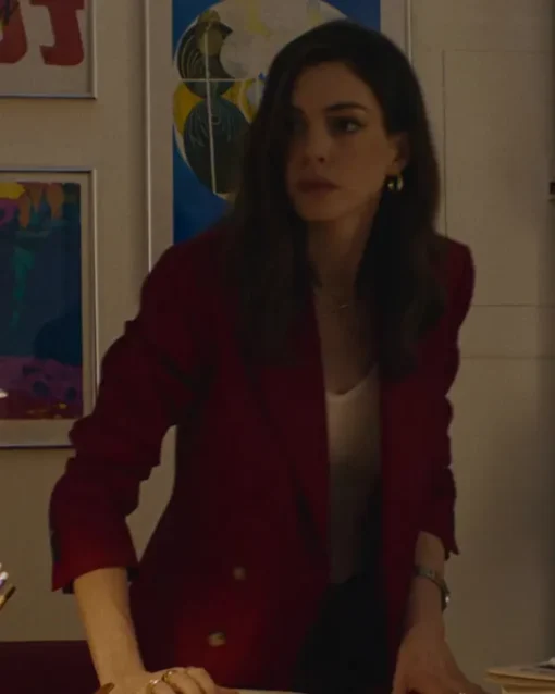 Solene-The-Idea-of-You-2024-Red-Blazer-510x638 Solène The Idea of You 2024 Red Blazer - Image 1