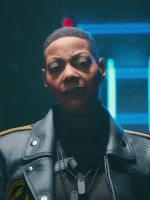 Suicide Squad Kill The Justice League Debra Wilson Leather Jacket - Image 4