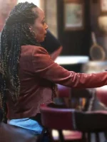 Shelby The Company You Keep S01 Suede Leather Jacket - Image 2