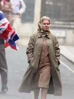 Elizabeth II The Crown S06 Trench Coat - Image 3