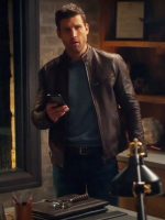 The Image Of You Parker Young Brown Jacket - Image 3