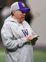 Bill Belichick Washington Huskies Grey Hoodie - Image 2