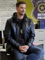 Family Practice Mysteries Coming Home 2024 Brendan Penny Leather Jacket - Image 2