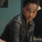 Nyla Harper The Rookie S06 Black Leather Jacket