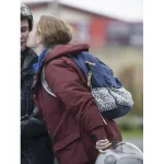 MEG PATTISON SHETLAND S07 MAROON JACKET - Image 2