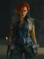 BORDERLANDS CATE BLANCHETT 2024  LEATHER JACKET - Image 3