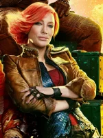 BORDERLANDS CATE BLANCHETT 2024  LEATHER JACKET