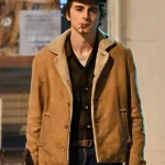 A COMPLETE UNKNOWN TIMOTHÉE CHALAMET SHEARLING JACKET