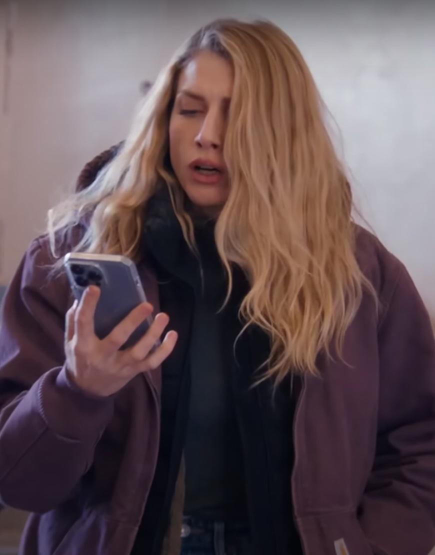 A-Holiday-I-Do-2023-Lindsay-Hicks-Hooded-Jacket A Holiday I Do 2023 Lindsay Hicks Hooded Jacket - Image 1