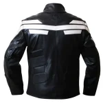 The Winter Soldier Captain America Black Leather Jacket - Image 2