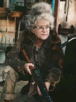 Fallout S01 Dale Dickey Brown Leather Jacket - Image 2